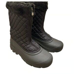SOREL Minx Quilted Snowboots Black Women's 7.5